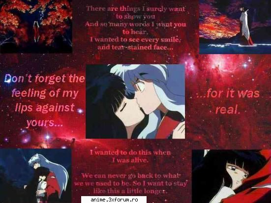 Inuyasha & Kagome - LOVE - sa va mai zic ceva eu sunt dia_kagome14 doar ca - fan fiction